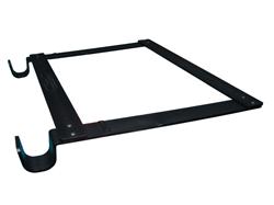 The Standard Flat Frame of the Back-Up Fits Easily Beneath Your Mattress